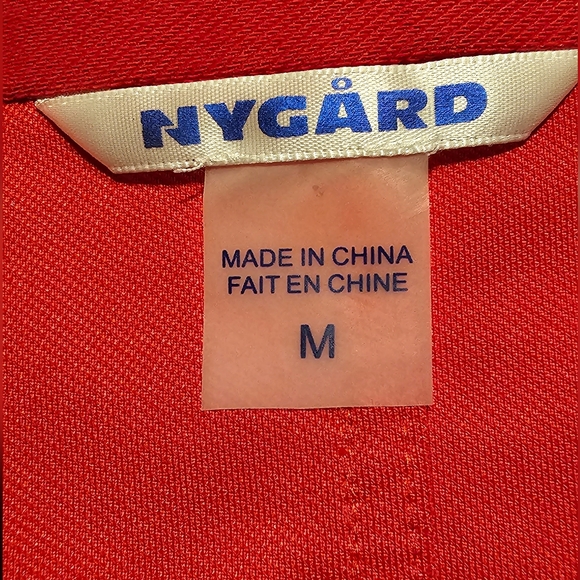 Nygard red denim vest - Picture 4 of 4